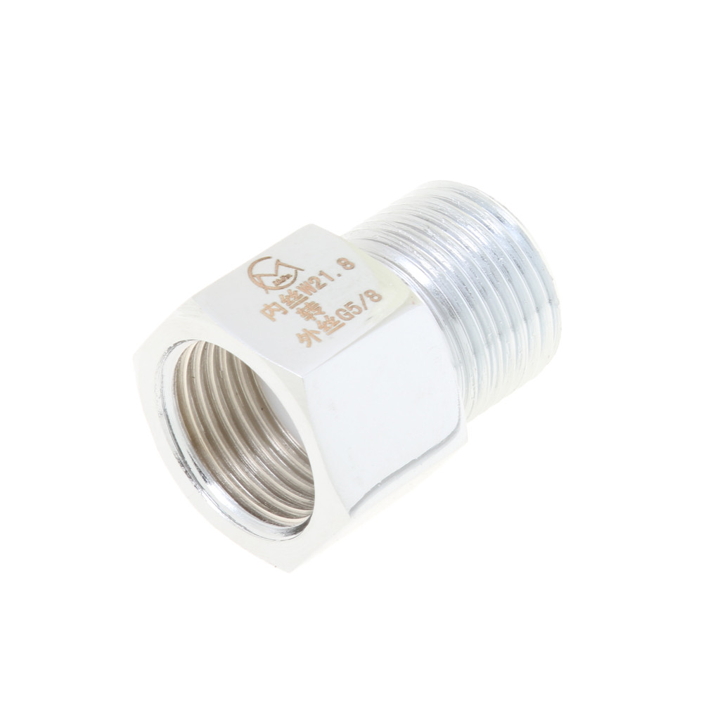 [Lszcx6l] Aquarium CO2 Tank กระบอกอะแดปเตอร์แปลง Bolt Nut สําหรับตัวควบคุม Co2, W21.8 ถึง G5/8 ,G5/8