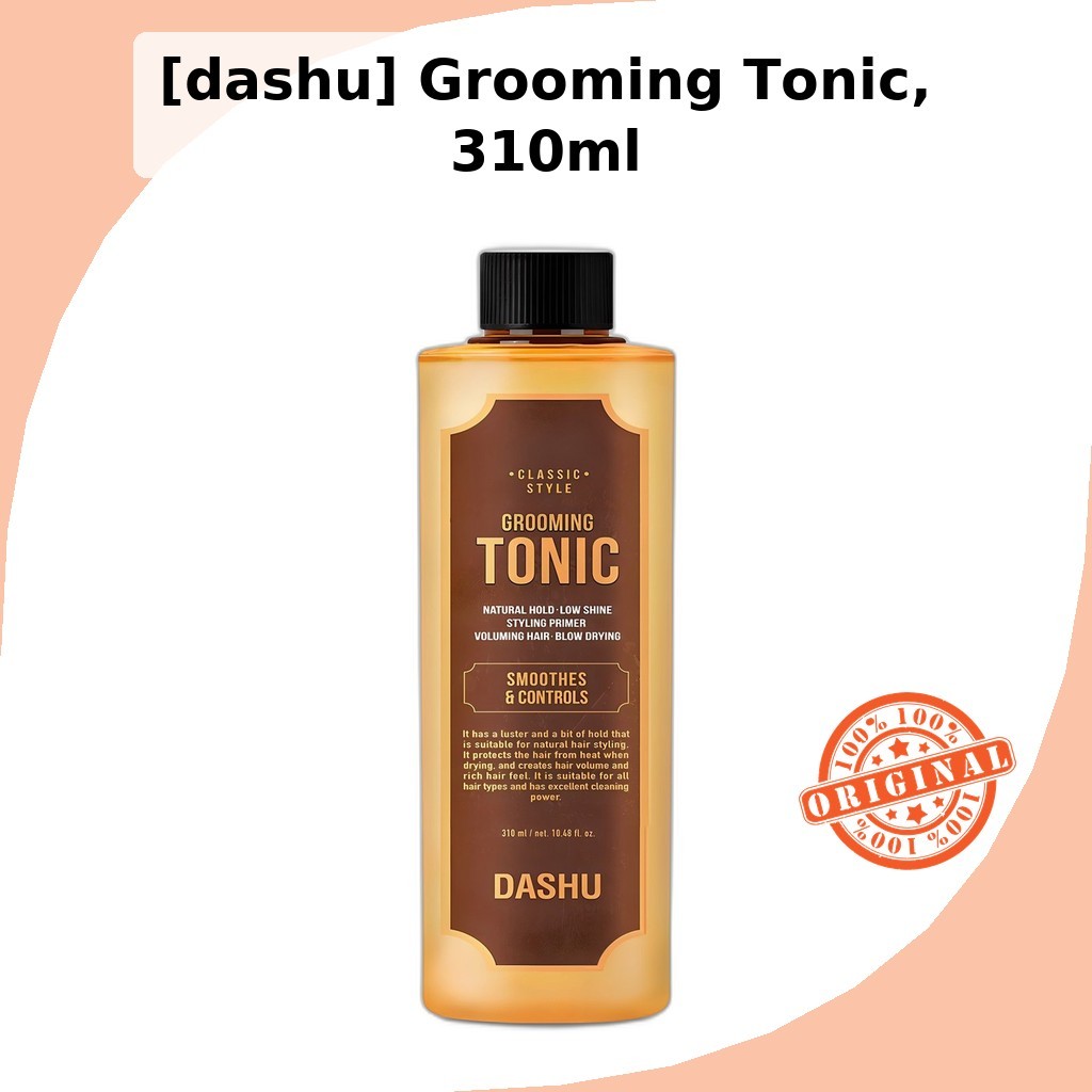 [dashu] Grooming Tonic 310ml / Korean Grooming Tonic / Natural Hold / ของแท้ 100% โดย Aerienseoul