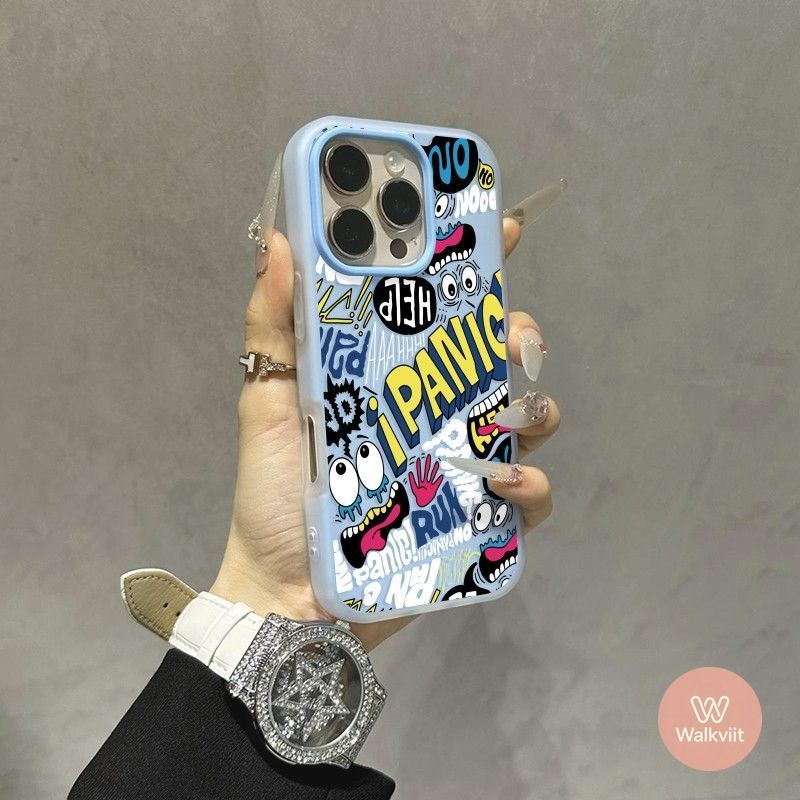 สำหรับ OPPO Reno 13F 15F 11 5 5F 8T 10 12 12F 5z 6 6z 13 14 14F 13F 15 สโลแกนมอนสเตอร์การ์ตูนน่าขัน เคสอ่อนใหม่ 2 ใน 1