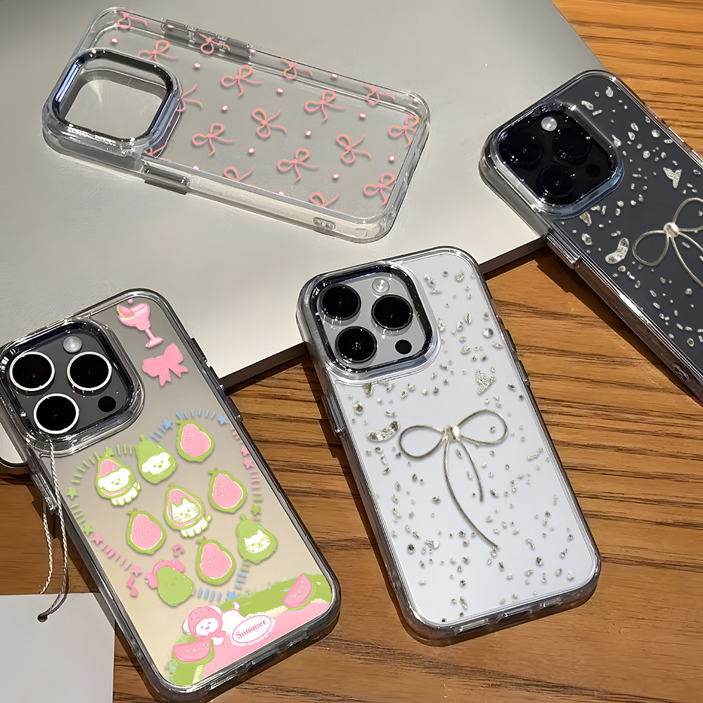 เคส TPU for Samsung A56 5g A17 A06 A35 A16 A55 A54 A07 A05S A36 A15 A73 4G A26 S26 S25 UltraS24 FE ใสชุบไฟฟ้าสุดหรู เคส