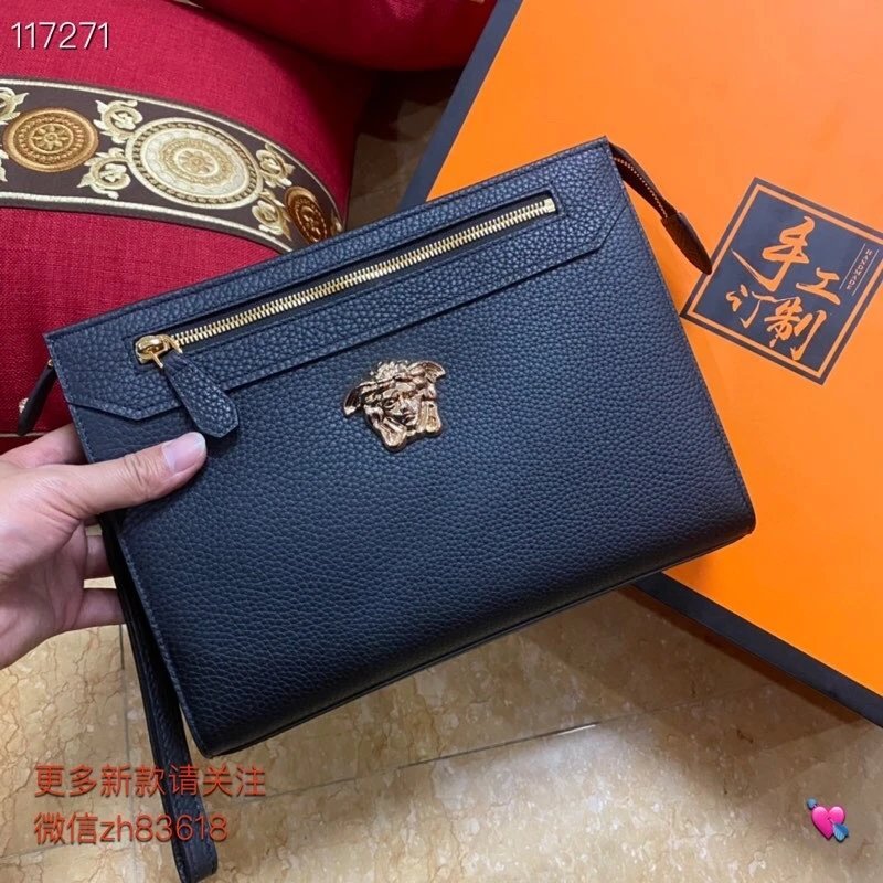Versace Versace Mens Bag Clutch Bag Mens Fashion Casual Clutch Bag Mens Business Clutch Casual Can U