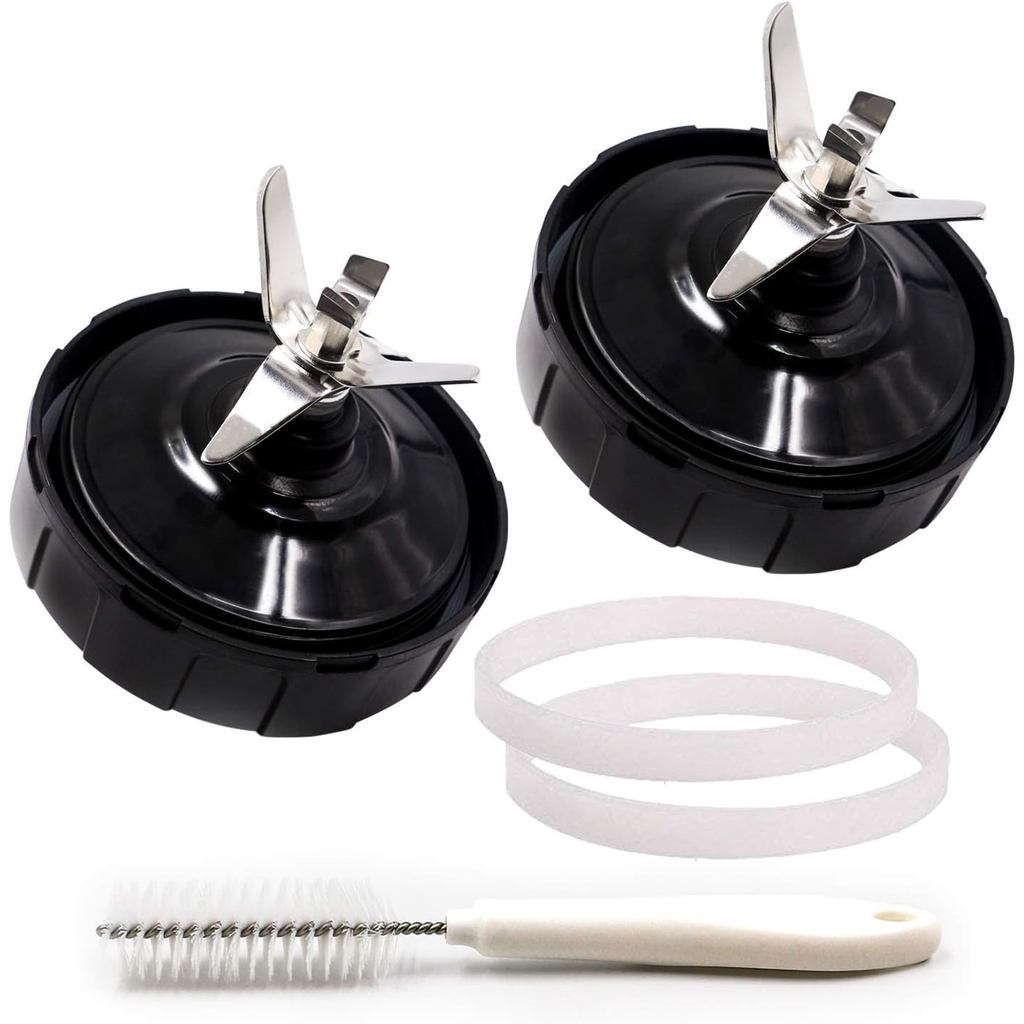 2 แพ็ค 7 FINS Extractor ใบมีดเปลี่ยนด้านล่างใบมีดสําหรับ Ninja เครื่องปั่นสําหรับ Nutri Ninja Auto i