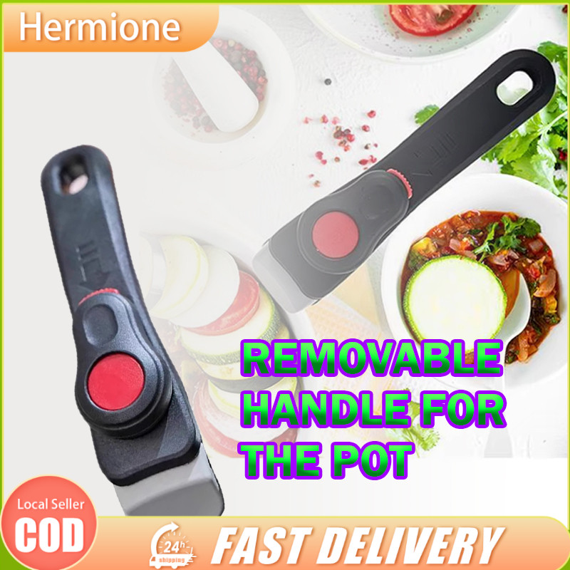 กระทะที่ถอดออกได้ Gripper Anti-Scalding Ergonomic PAN Gripper แบบพกพาที่ถอดออกได้ลูกบิดสไตล์ Pan Han