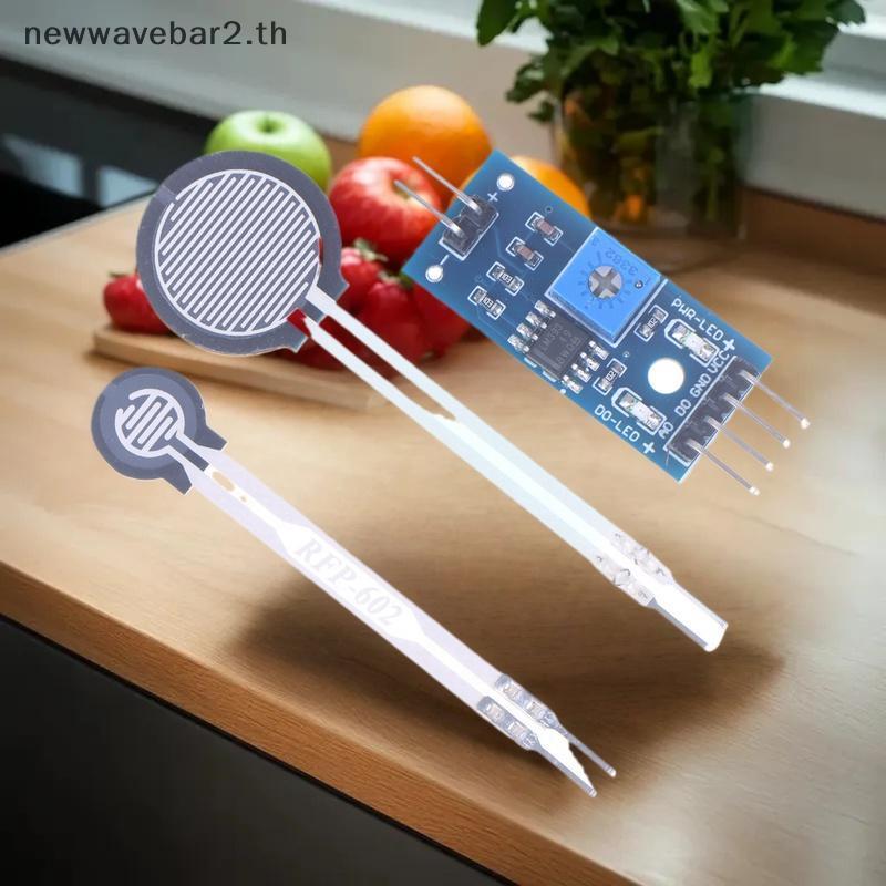 # waveba # 1 ชิ้น Resistive Membrane Pressure Sensor Module Load Cell ยืดหยุ่น Force Sensitive Analo