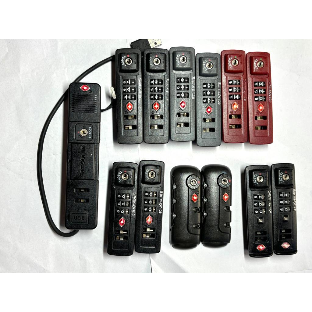 [คลังสินค้าพร้อมจัดส่งฟรี] ปรับให้เข้ากับล็อคแบบรวม Samsonite TSA211358ล็อคแบบรวมกระเป๋าเดินทาง TSA2