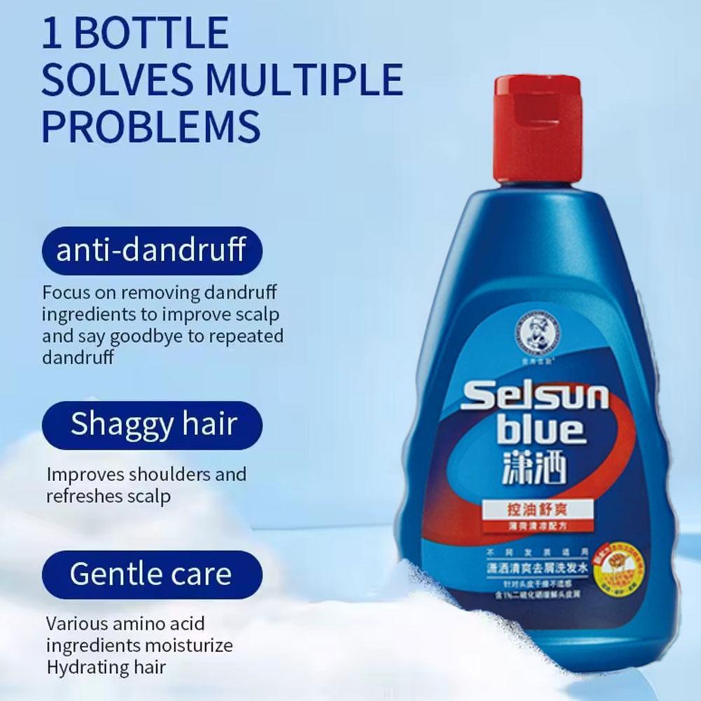 SELSUN BLUE Pro-X Extra Strength แชมพูขจัดรังแค 45ml /200ml 1% Selenium Sulfide สําหรับหนังศีรษะคันแ