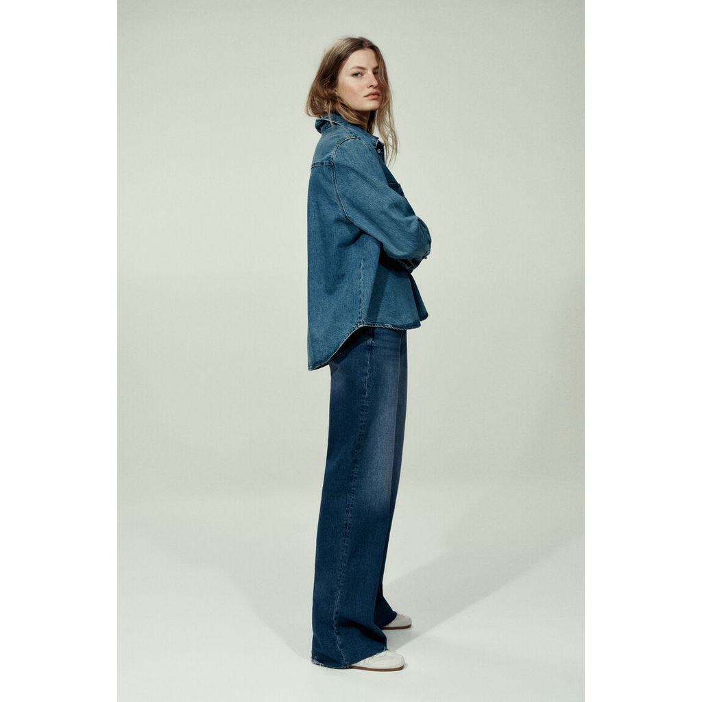 H&M(เอชแอนด์เอ็ม) กางเกงยีนส์ Wide High Women Wide High Jeans 1045459_23