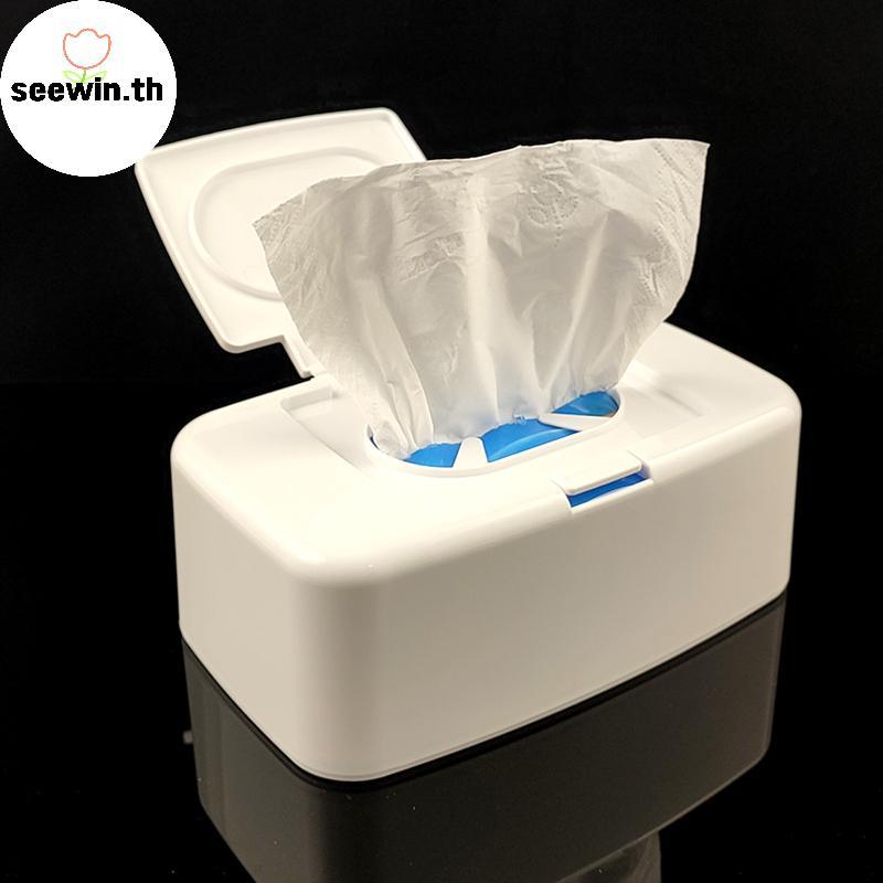 Seewin กระดาษทิชชู่เปียกเช็ดเครื่องจ่ายผ้าเช็ดทําความสะอาดแบบพกพาผ้าเช็ดปากกล่องเก็บคอนเทนเนอร์ th ราคา ถูกที่สุด ดีลบีเคเค แกลเลอรีภาพที่ 6