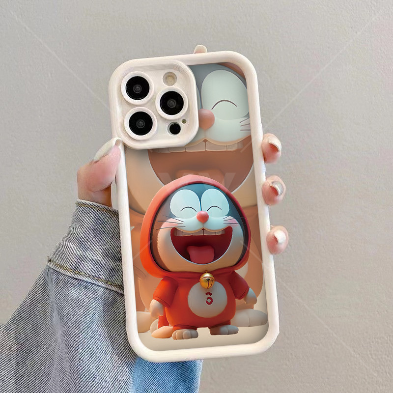 เคส Honor X8D 4G X6D 4G 600 Lite 5G 500 Smart 5G Play 10 4G การ์ตูน 3D Doraemon รวมทุกอย่างเคสโทรศัพ