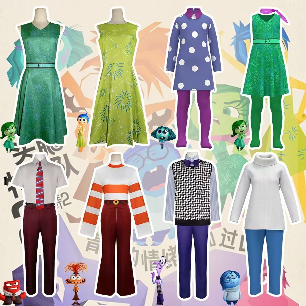 [คอสเพลย์] ชุดเครื่องแต่งกาย Mind Agent จาก Inside Out สำหรับคนโต Halloween