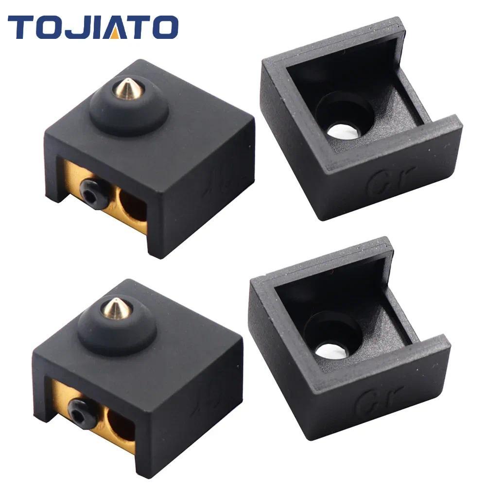 1-20pcs 3D เครื่องพิมพ์ Hotend ซิลิโคนถุงเท้าเครื่องทําความร้อนบล็อกซิลิโคนสําหรับ Ender 3/Ender 3 V2/Ender 5 Pro/CR-10 MK7 MK8 ราคา ถูกที่สุด ดีลบีเคเค แกลเลอรีภาพที่ 6