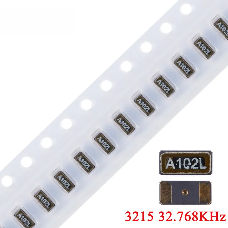 10 ชิ้น/ล็อต 3215 32.768KHz 32.768K Hz 32.768 Khz SMD Passive Crystal Oscilator ± 20ppm 12.5Pf FC-13