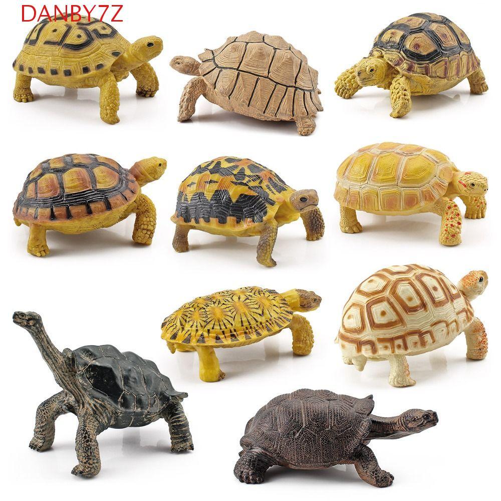 DANBY7Z Turtle Action Figures,Realistic Leatherback Tortoise Sea Turtle Model,ตกแต่งบ้านจําลองการศึก
