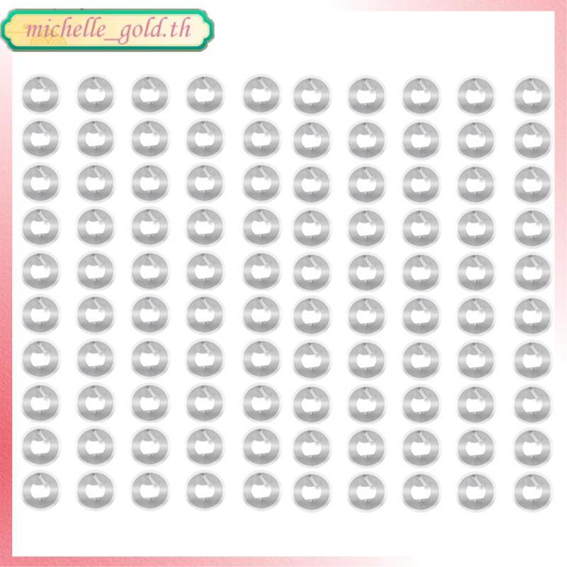 [THG2]RFID Tag Universal Label Ntag215 Label Sticker 100 ชิ้น 13.56MHz ISO14443A 215 สติกเกอร์ 215