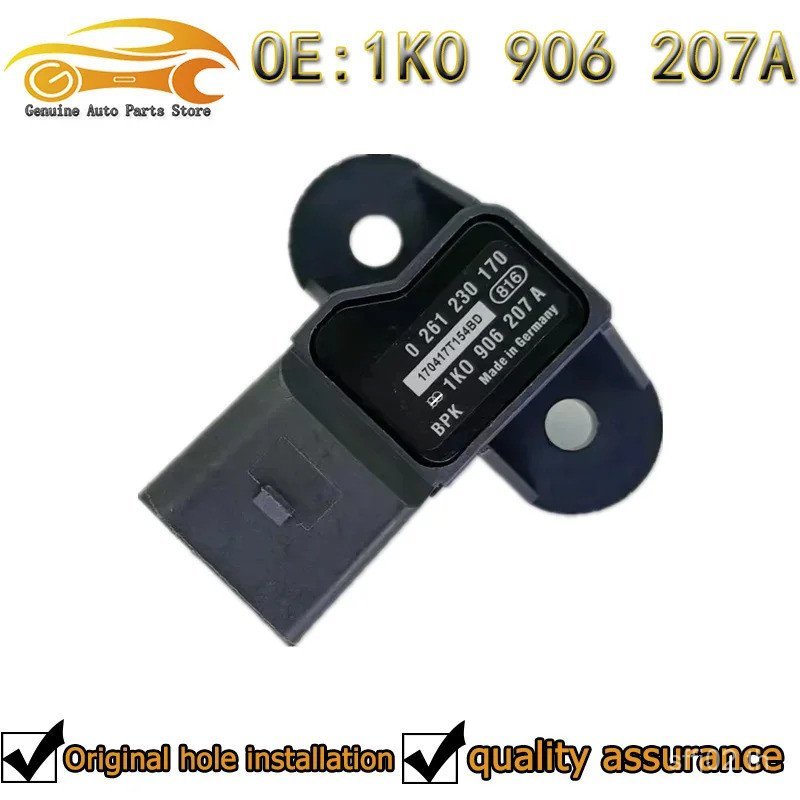 2 pcs Intake Manifold Saborway Air Boost Pressure Sensor สําหรับกอล์ฟ A3 1.4 0261230169 0261230170 1