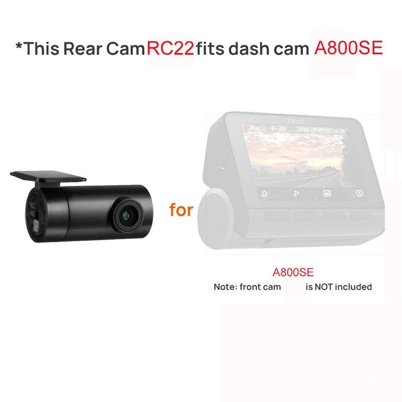 สําหรับ 70mai ด้านหลัง Dash Cam rc22 สําหรับ 70mai ภายใน Cam A800SE BF77