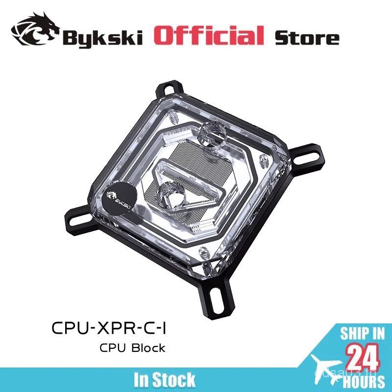 Bykski CPU Water Block ใช้สําหรับ INTEL LGA115X 2011 1700/AMD Ryzen 3/5/7 X470 X570 Water Cooler หม้