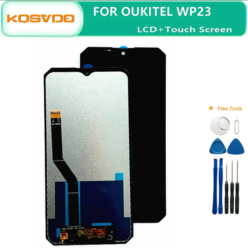 100% ใหม่หน้าจอสัมผัสจอแสดงผล LCD สําหรับ Oukitel WP23 WP23 PRO WP28 WP36 WP38 โทรศัพท์อะไหล่ถอดเครื