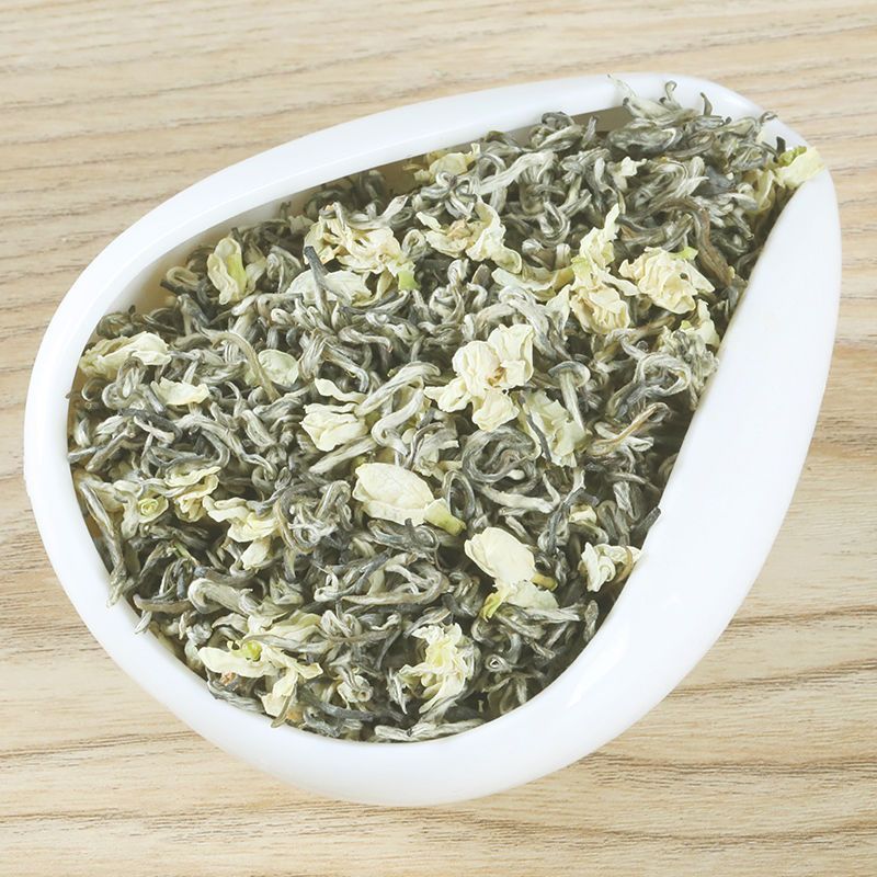 เสฉวน Mengdingshan 2025 ชาใหม่ Bitan ชามะลิกลิ่นหอมแรงชาหิมะ 250g Bulk 3.26