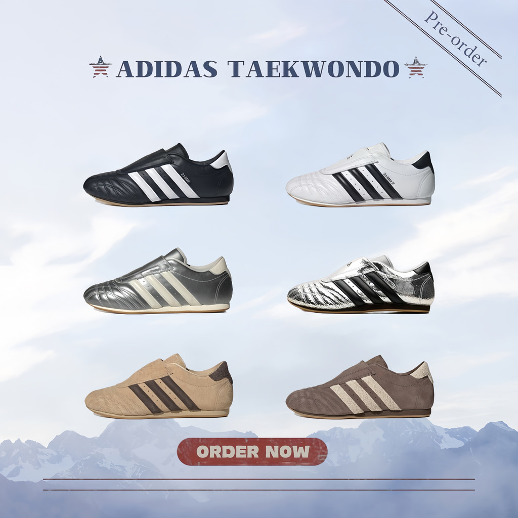 pre-orderของแท้ 100% รองเท้า Adidas originals Taekwondo Unisex Sneakers JQ4775/JQ4774/JS4023 [พร้อมส