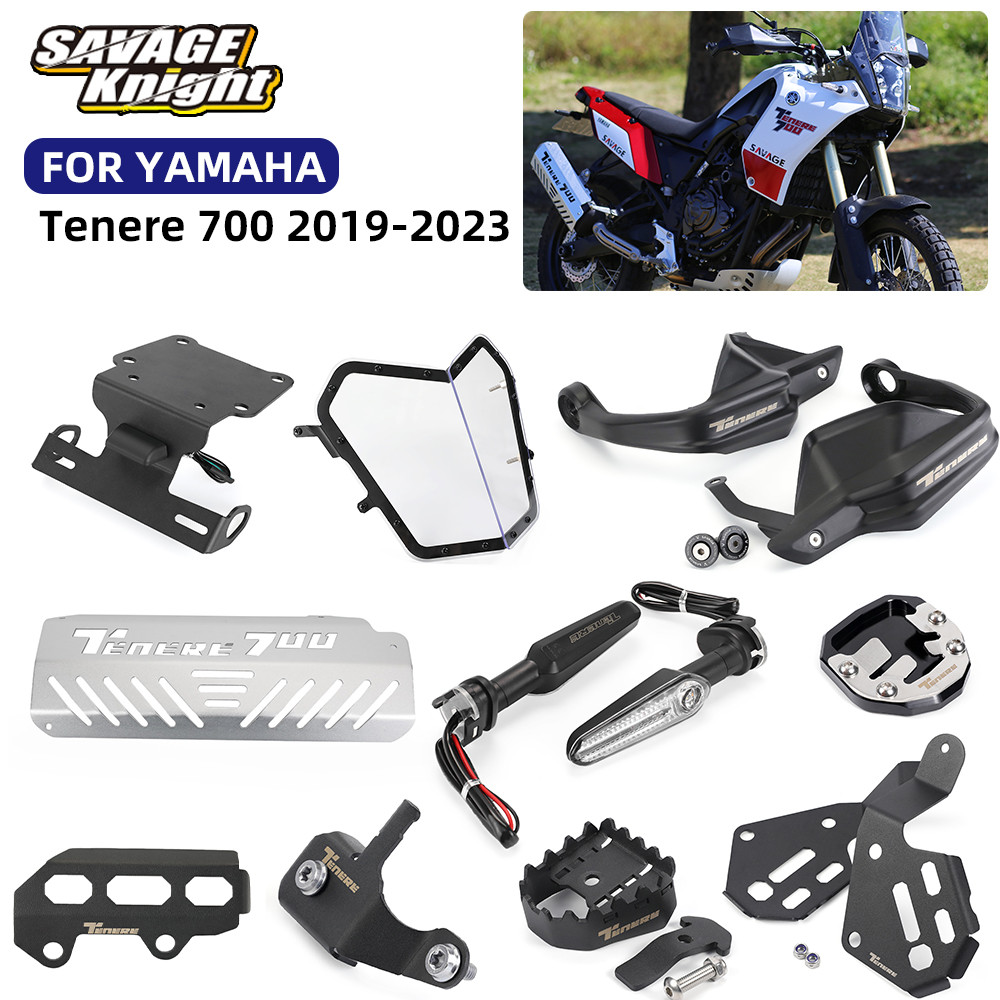 SC For Yamaha Tenere 700 XTZ07 XTZ700 T700 Motorcycle Accessories Protection Headlight Guard Wheel C