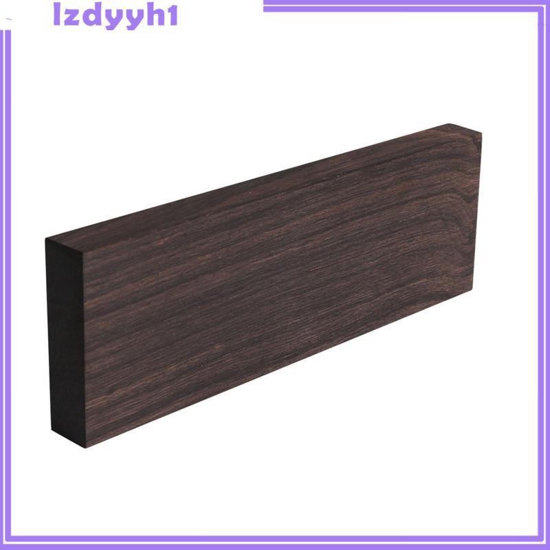 [JoyDIY] กีตาร์ไม้ Ebony Handle Plate DIY อุปกรณ์เสริม Fadeproof Lumber สําหรับลูกบิดเครื่องมือที่กํ