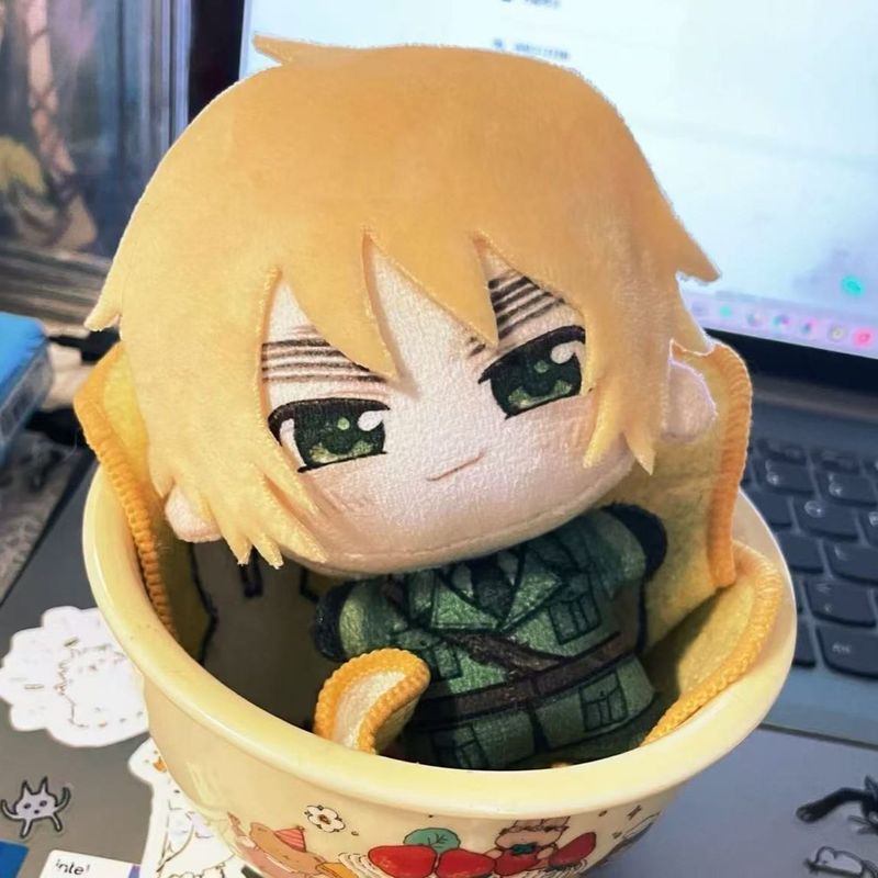 【พร้อมส่ง】hetalia ตุ๊กตา figure cosplay doll merch Arthur Kirkland Alfred F Jones Wang Yao ของขวัญ