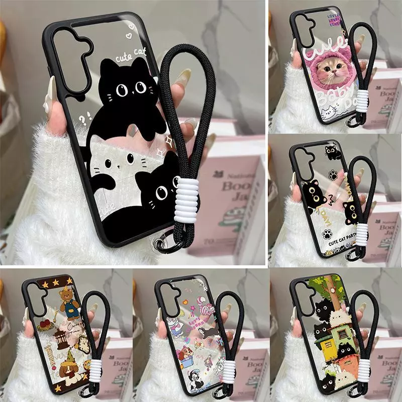 เคสทรศัพท์ For Samsung A56 A06 A57 A07 A17 5G A16 A36 A37 A26 A15 A55 A05S S26 Ultra S24 Ultra S25 A14 S25 FE เคส