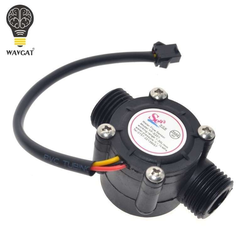 YF-S201 Water Flow Sensor 4 คะแนน G1/2 Heater Water Dispenser Hall Flow Meter