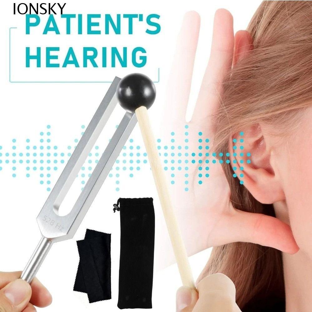 IONSKY Bio-Acostic Tuning Fork, Ergonomic 528Hz Tuning Fork Set, Sound Vibration Tools เครื่องมือวิน