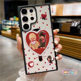 สำหรับ Samsungกันกระแทก ผิวด้าน ลายหัวใจ ลิง ผีเสื้อ ดาว เคสแม่เหล็ก ส A56 A55 A36 A35 A26 A16 A15 A07 A06