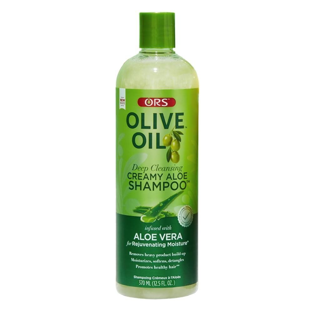 ORS Olive Oil Moisture Restore Creamy Aloe Shampoo Infused with Aleo Vera 12.5 Ounce