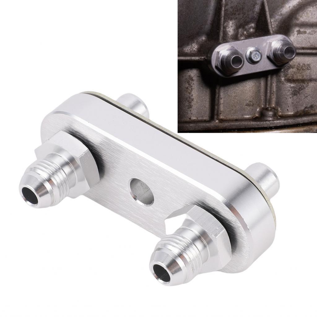 Journalfamily-TH Transmission Coolerสายอะแดปเตอร์แผ่น 6ANพอร์ตและปะเก็น 551121 สำหรับ 6L80E 6L90E 8L