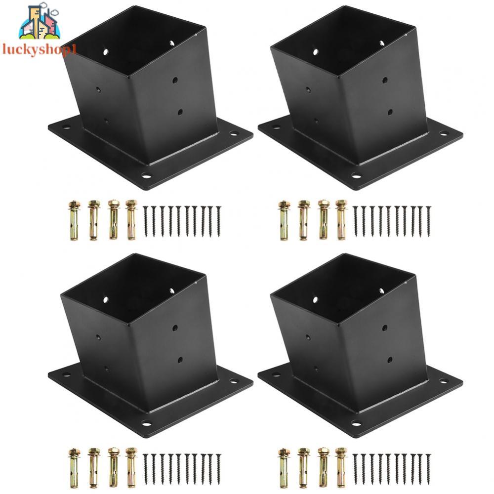 Pergola Brackets 4x4 โพสต์ Fitment ความสามารถในการออกแบบที่ปรับแต่งได้สําหรับสนามหลังบ้าน