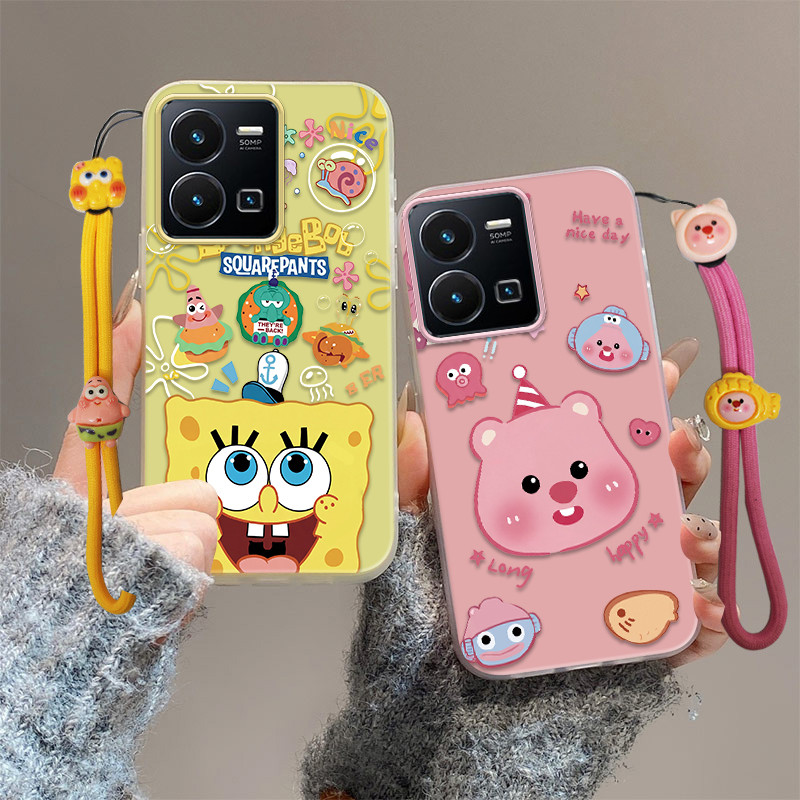 Vivo y35 4g case vivo y22 y22s case เคสโทรศัพท์ป้องกันการตก bbq