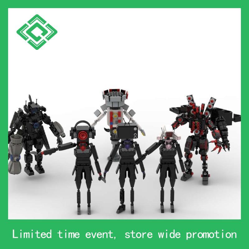 Moc Skibidi ห้องน้ํา Titan Cameraman v2 Titan speakerman titan tv man ของเล่ สําหรับเด็กผู้ชาย และเด