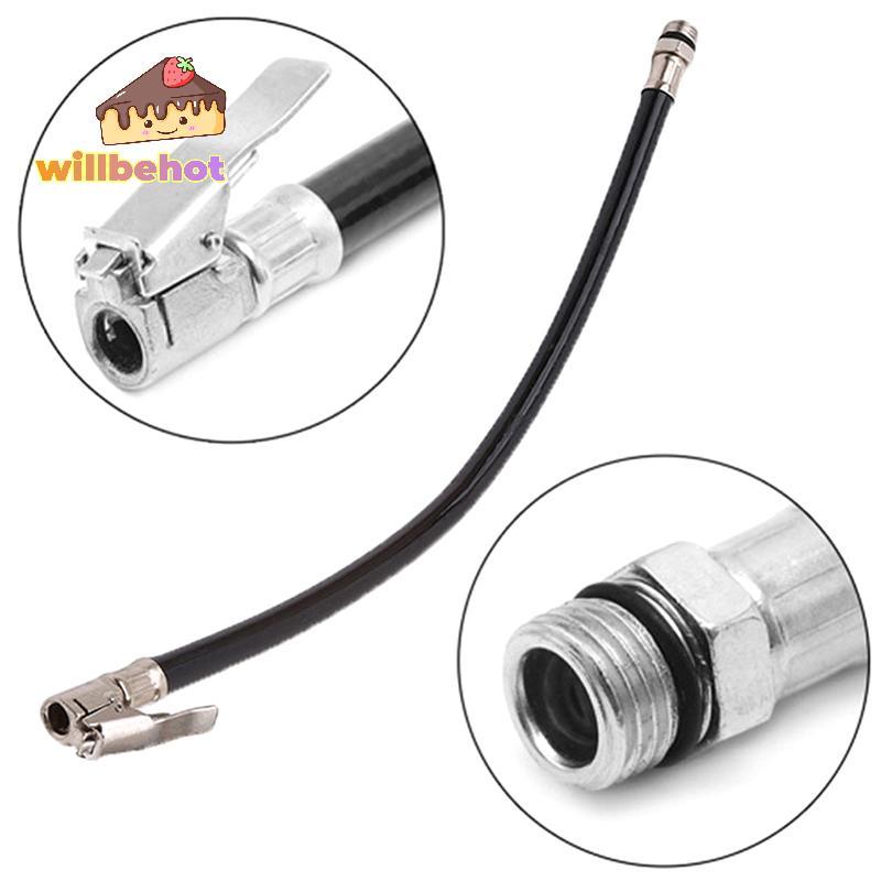[Willbehot-t] Air Tyre Inflatorความดันรถอัตโนมัติยางท่อปั๊มวัดท่อเชื่อมต่อยืดหยุ่นสําหรับยางรถยนต์Fast Inflatable Rods [ใหม่]