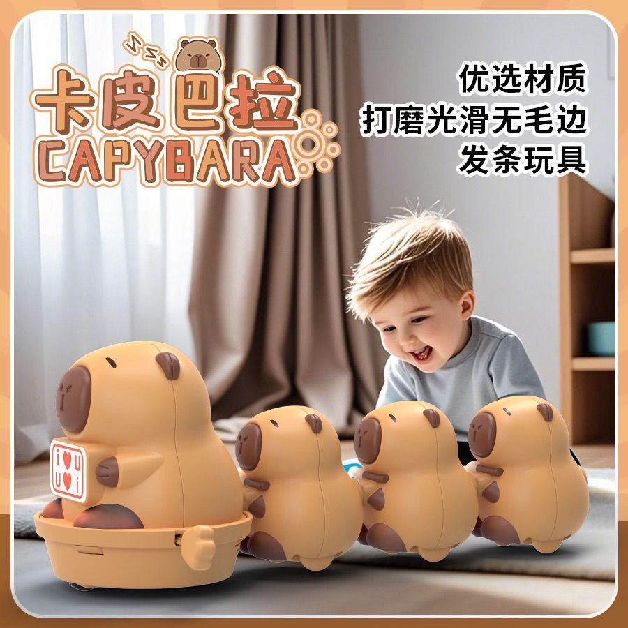 Hand-Made เล่นของเล่นขนาดเล็ก One Home Kabara Clockwork แกว่งใหญ่สามการศึกษา Winding