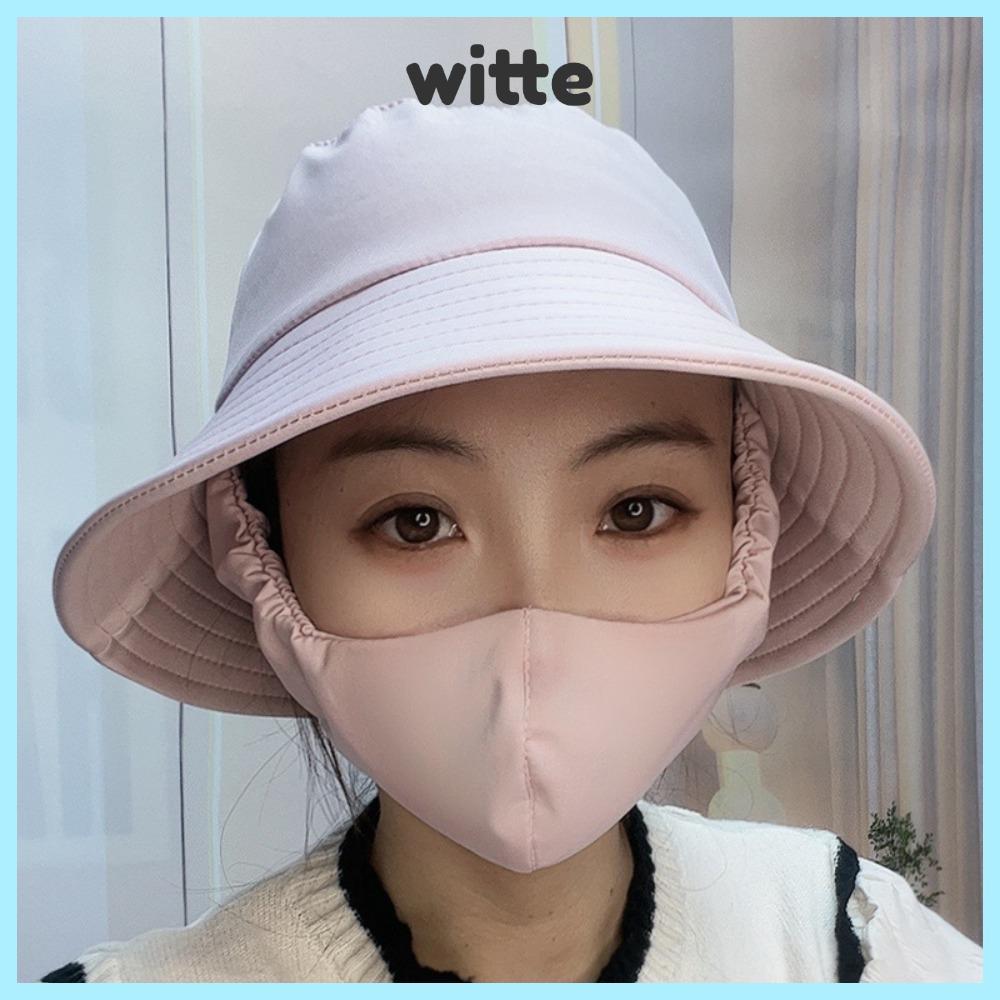 Witte หมวกบักเก็ต ป้องกันฝุ่น ป้องกันรังสียูวี เหมาะกับใส่ทํางานเกษตรกรรม กลางแจ้ง