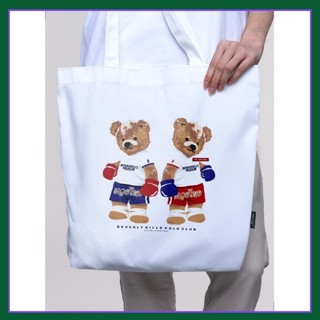 กระเป๋าผ้าใบ Hills Polo Club กระเป๋าผ้า Classic Bear