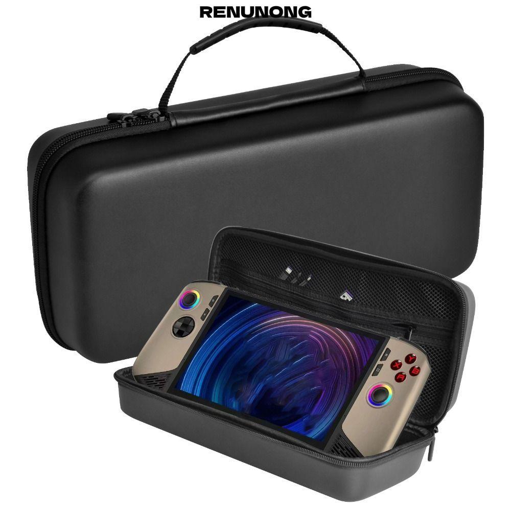 RENUNONG กระเป๋าเก็บเกมคอนโซล,กระเป๋าถือ EVA ,กันกระแทก 8 นิ้วกล่องเก็บกันน้ําสําหรับ MSI Claw 8 AI+