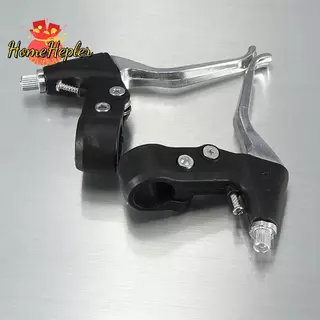 HomeHepler 2 ชิ้นอลูมิเนียมจักรยานเสือภูเขาเบรค Lever เบรค Caliper Handgrip เครื่องมืออุปกรณ์เสริมทั่วไปอะไหล่ใหม่