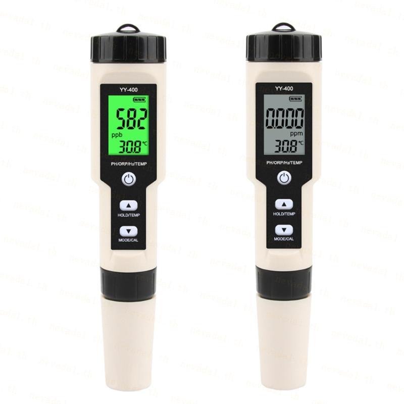 ʚɞ Ne ʚɞ PH Meter Precision สําหรับเครื่องทดสอบคุณภาพน้ํา 4 in 1 PH ORP H2 TEM ช่วงการวัดที่เหมาะสม 