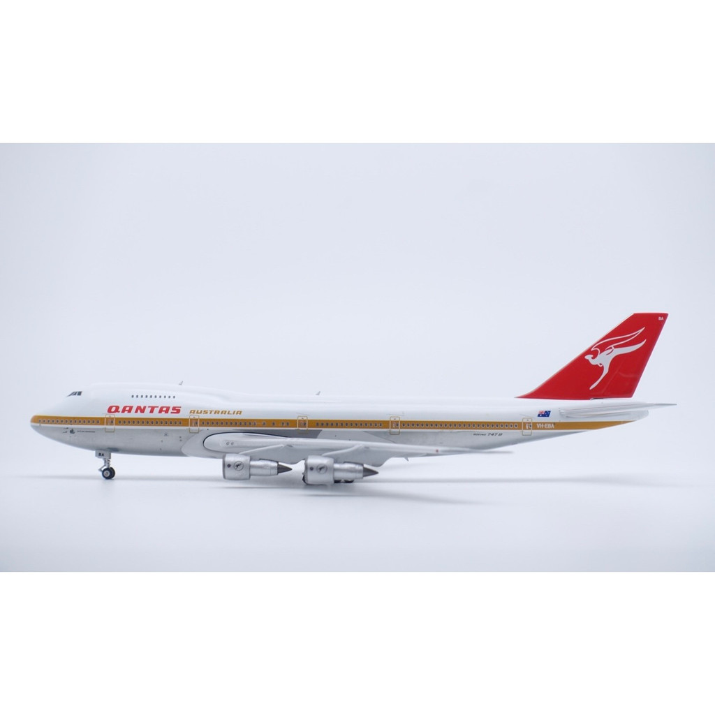 Phoenix 04377 1: 400 Australia Airlines B747-200 VH-EBA สต็อกพร้อม