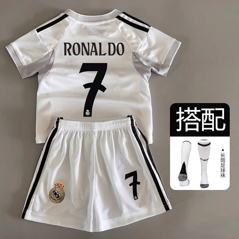 26 Season New Jersey Children's Football Uniforms 7-12 Years Old Football Sports Suit Short Sleeve S