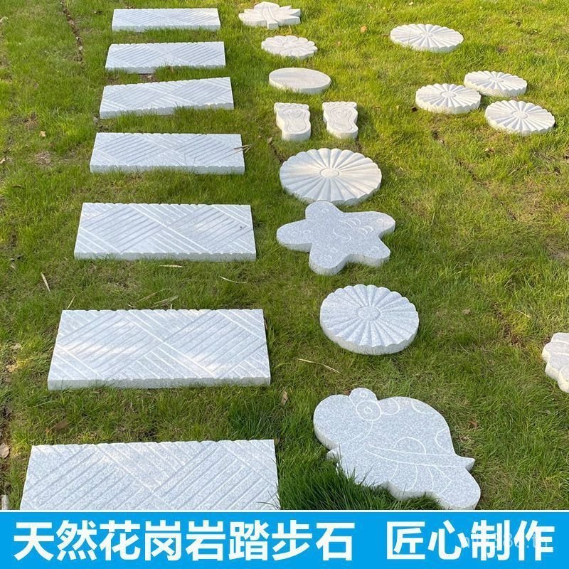 กระดานสนามหญ้าขายส่งกลางแจ้งรอบหินทารต์ตกแต่งสวนหินทาปูซัพพลายอิฐพักเท้าคอร์ทยาร์ดเหยียบ ZIIT