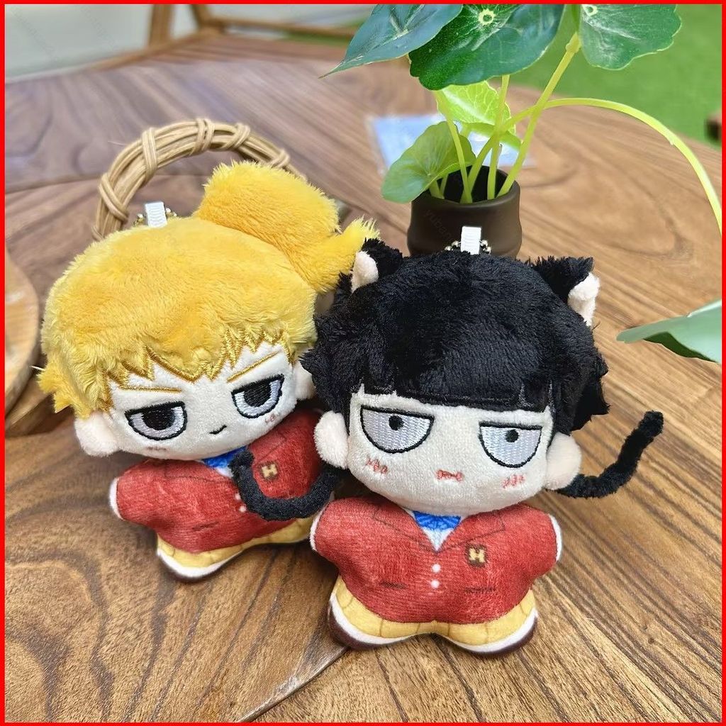 YB3 Mob Psycho 100 Kageyama Shigeo Reigen Arataka ตุ๊กตาตุ๊กตาของขวัญเด็กจี้ตุ๊กตาของเล่นสําหรับเด็ก