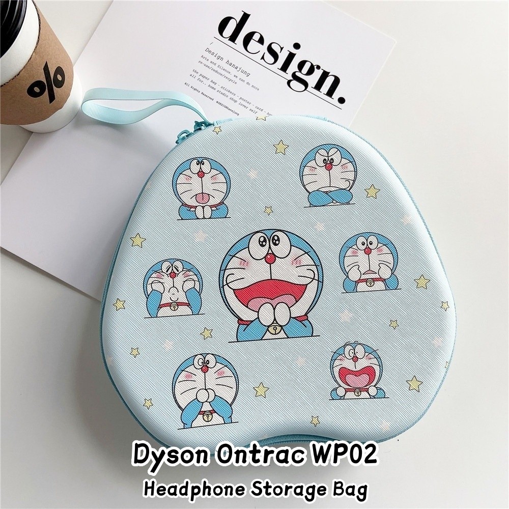 สําหรับ Dyson Ontrac WP02 เคสหูฟัง Anti-fall การ์ตูน Series Earpads กระเป๋าเก็บชุดหูฟังปลอกกล่อง