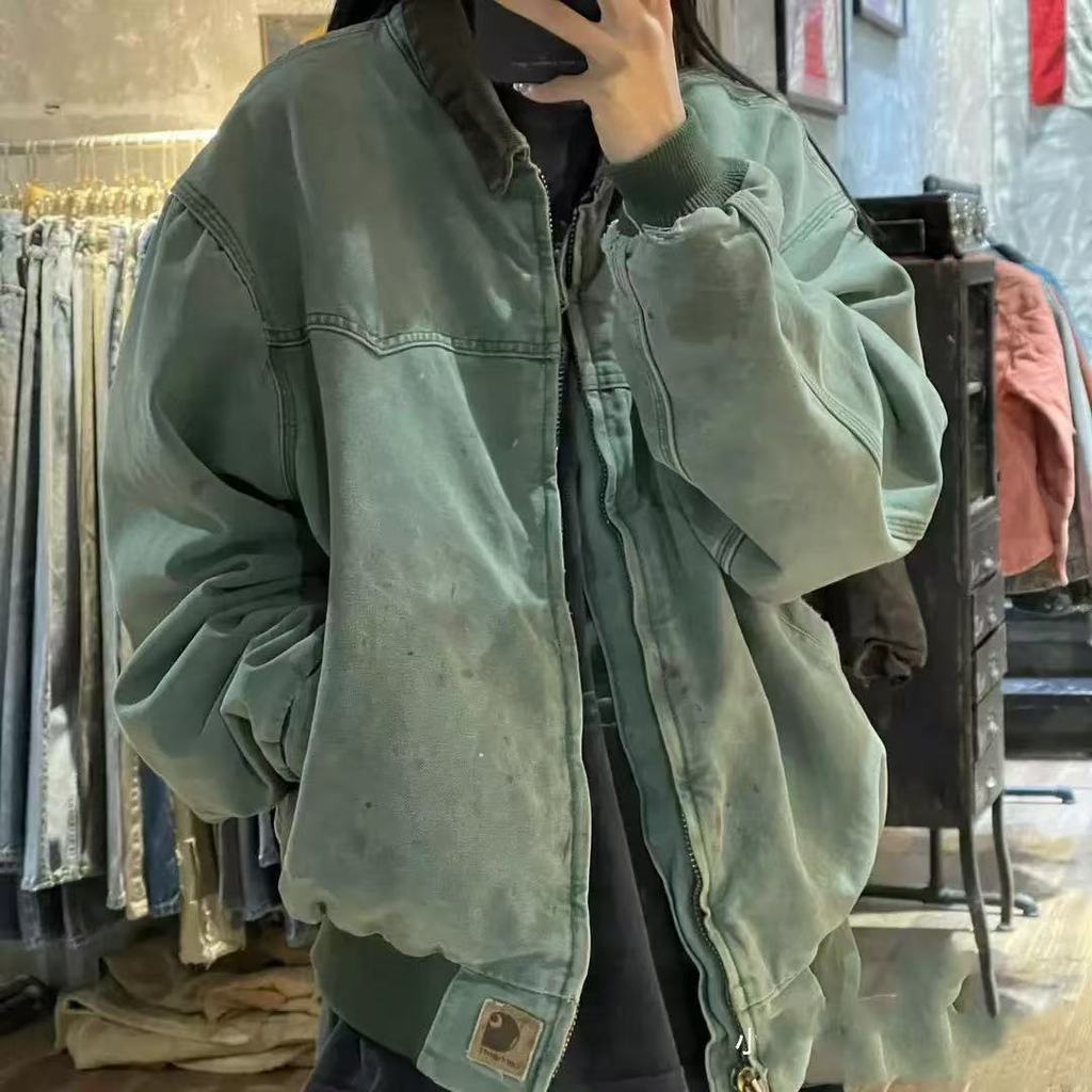 YZ4L C-Hartt X STU Santa Fe Collaboration J14Canvas vintage American Style Workwear Jacket Trendy