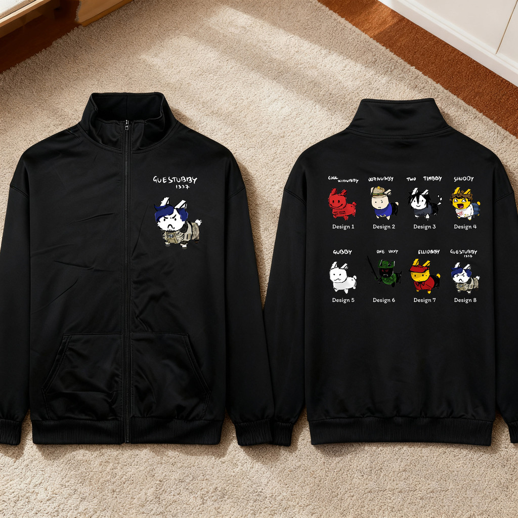 HOT!! ทีม c00lkidd เสื้อคาร์ดิแกนคอตั้ง! Roblox, Hackers, Forsaken, เสื้อผ้าเกมเมอร์, เสื้อคาร์ดิแกน